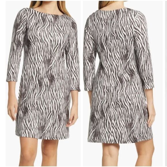 NWT  Tommy Bahama Dracy Zesty Zebra Dress Size XS - Picture 2 of 11